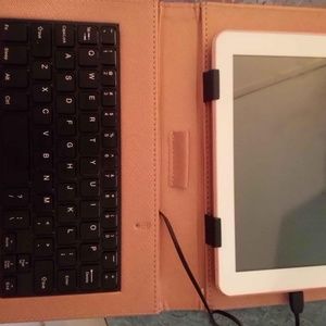 Tablet and keyboard